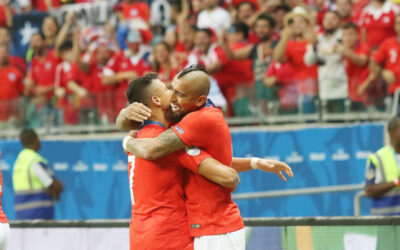 *Fotos* Chile le gana a Ecuador y clasifica a Cuartos de final