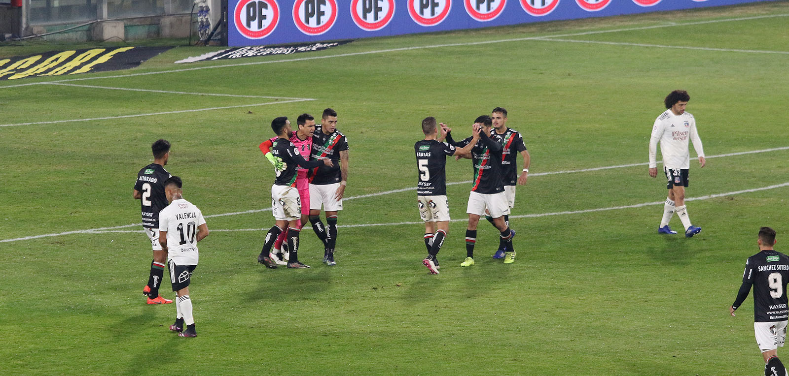 Palestino sorprende a Colo Colo y lo derrota en el Estadio Monumental