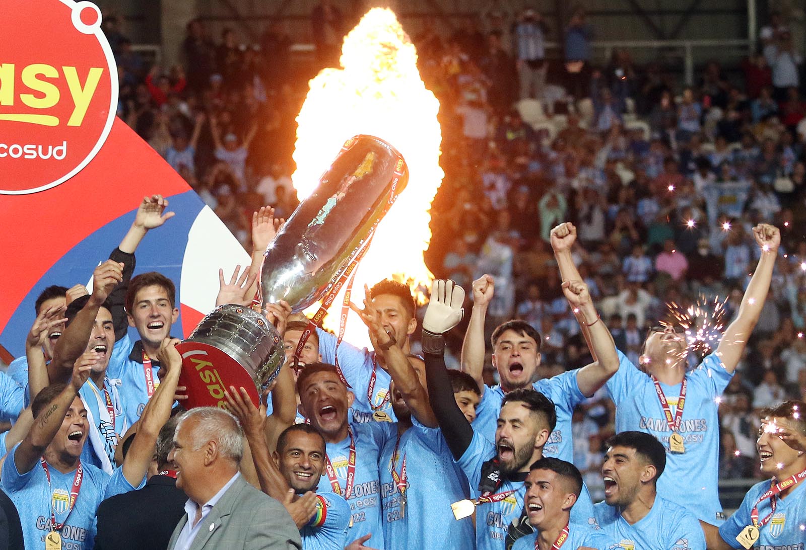 Magallanes venció a Unión Española y es el Campeón de Copa Chile