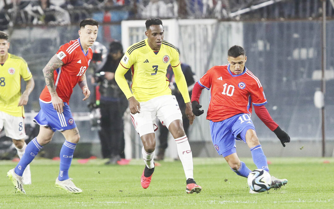 La Roja igualó sin goles ante Colombia