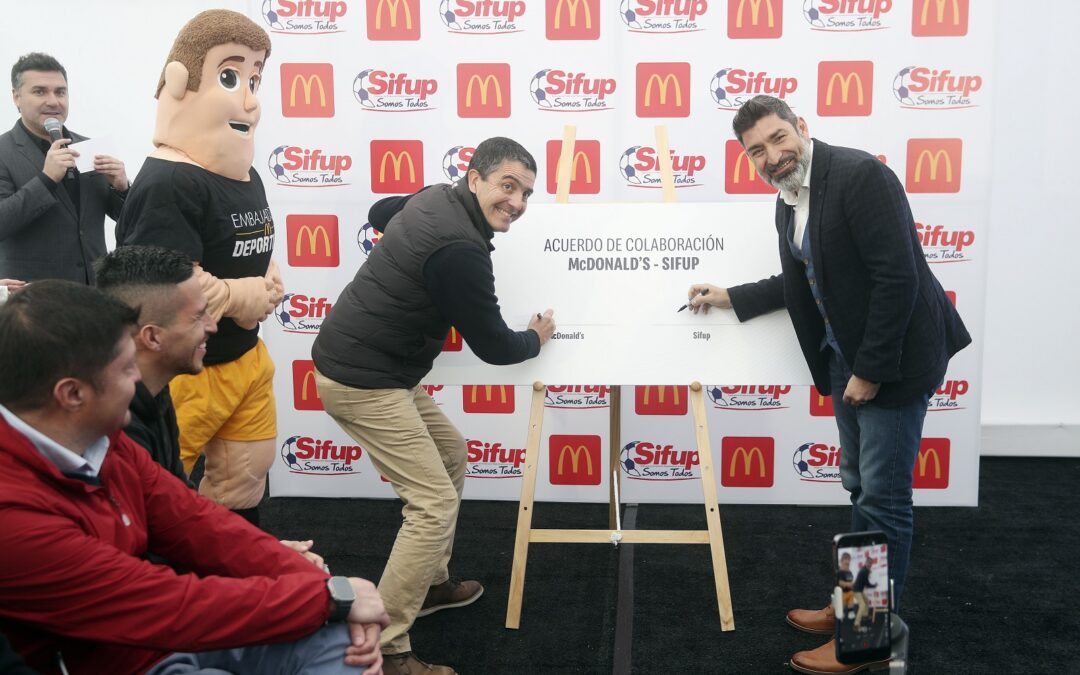 Sifup y McDonald´s nuevos socios por el bienestar social